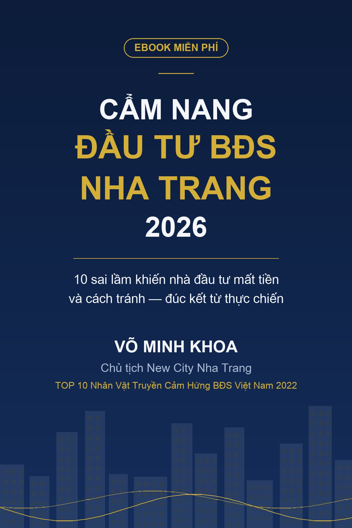 Bìa ebook Cẩm nang đầu tư BĐS Nha Trang 2026